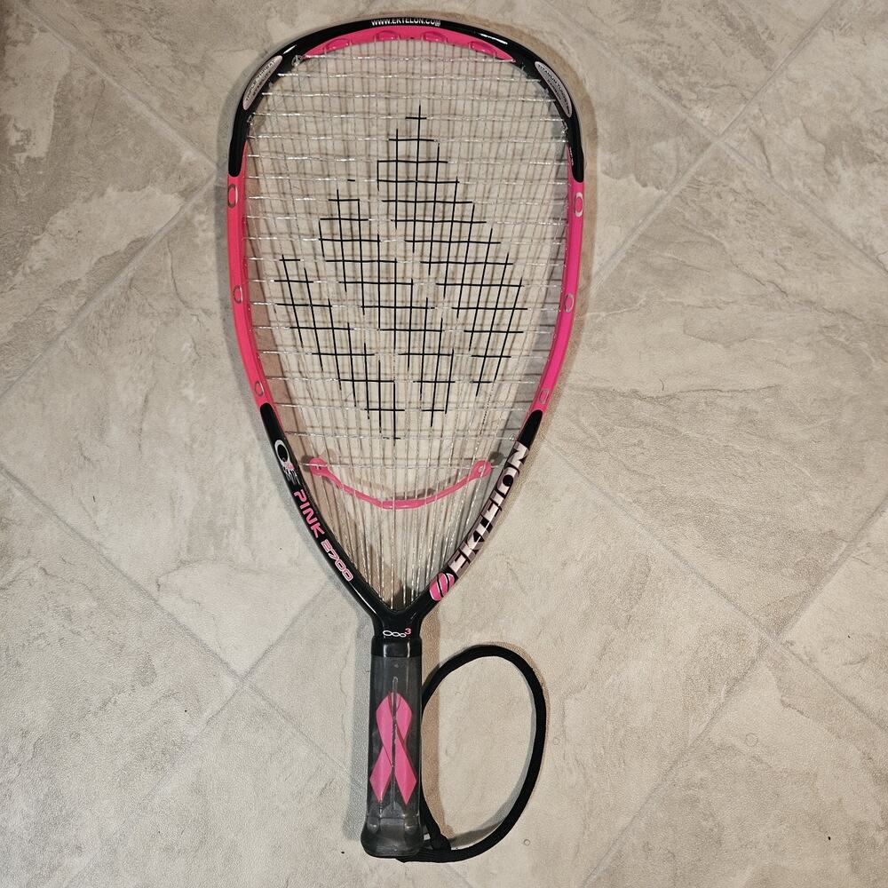 Ektelon O3 Pink 2700 Racquetball Racquet 170g SS 3 5/8 Grip Rare Mint